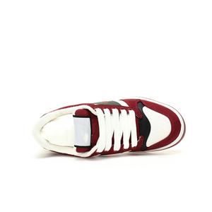 Luxurious High Quality Red Chunky Classic Women's <b>Casual</b> <b>Shoes</b>-Evergreen Breathable Designer's Famous Brand - Product Image 3