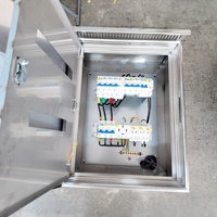 Armoire de distribution basse tension en acier inoxydable avec disjoncteur et panneau électrique pour le contrôle de fréquence, idéale pour la construction