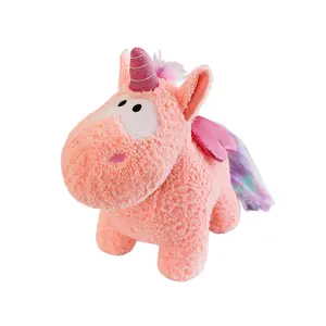 Moyun yaratıcı melek Unicorn sevimli aşk Pegasus peluş oyuncak kız uyku at yastık