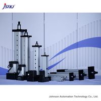 Cylindre Servo Électrique Série JST S1 IP68, Actionneur Linéaire Haute Vitesse, Excellente Réponse Dynamique, 24V-220V, -20°C à 120°C, 20% de Charge Utile