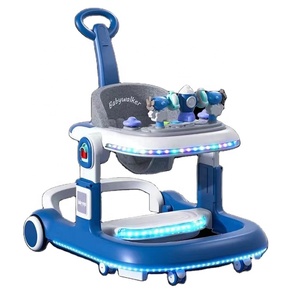 Marche-bébé musical 4 en <span class=keywords><strong>1</strong></span> pour filles et garçons, avec roues et siège, design voiture, prix promotionnel 2022, fabriqué en Chine par Jeremy Shen - Product Image 1