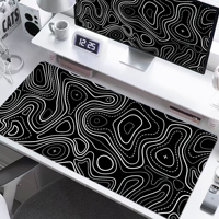 Tapis de souris de jeu étendu Cyber HUD futuriste, base en caoutchouc antidérapante, pour joueurs et passionnés de technologie, 80x30cm