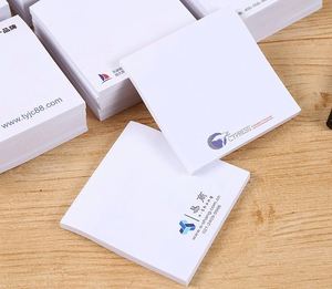 Bloc-notes adhésifs en promotion, 10 couleurs, bloc-notes mémo, notes adhésives personnalisées avec logo imprimé, notes adhésives découpées sur mesure, forme personnalisée 3x3 pouces - Product Image 2