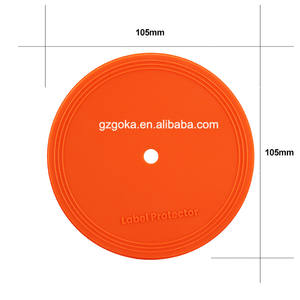 Produits d'usine 3in1 Kit d'entretien de nettoyage de plateau tournant 200ml Solution de nettoyage d'enregistrement Chiffon en microfibre et tampon en silicone 105mm - Product Image 2