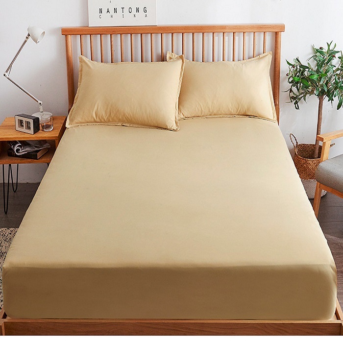 Drap-Housse En Similicuir Satiné Noir King Size 153x203cm