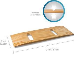 Tablas de transferencia de silla de ruedas de alta calidad para pacientes deslizantes médicos a discapacitados deslizador de Rodillo de plástico usuario plástico paciente madera - Product Image 2
