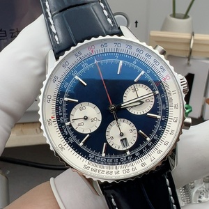 Montre de pilote pour homme 2026, chronographe, sport, acier inoxydable, affichage du calendrier - Product Image 2