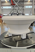 Routeur vertical CNC 5 axes, machine de fraisage CNC robuste pour le traitement de grands moules en mousse, de modèles en bois et de matériaux composites