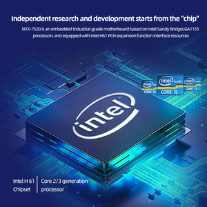 Intel Core i3/i5/<span class=keywords><strong>i7</strong></span> 2th Gen 3th Gen LGA 1155 computador servidor ITX mini placa-mãe 2LAN 6LAN DDR3 suporte 8G - Product Image 3