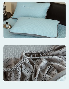 Buz yatak yaz serme yatak buz ipek monte levha nevresim takımı soğuk Mat yatak örtüsü - Product Image 6