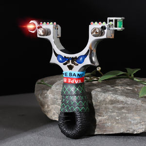 Fronde en alliage libre Outdoor Blue Eyes Straight Little <span class=keywords><strong>Monster</strong></span> Competitive Straight Slingshot Hunting - Product Image 6
