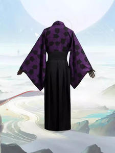 Disfraz <span class=keywords><strong>de</strong></span> Cosplay <span class=keywords><strong>de</strong></span> <span class=keywords><strong>Anime</strong></span> Nezuko <span class=keywords><strong>de</strong></span> Demon Slayer: <span class=keywords><strong>Kimetsu</strong></span> <span class=keywords><strong>no</strong></span> <span class=keywords><strong>Yaiba</strong></span>, Modelo Black Death Mou, Túnica <span class=keywords><strong>de</strong></span> 12 Meses, Bata Kimono - Product Image 3