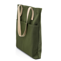 Sac de plage en toile au design populaire avec poche, sacs de courses réutilisables, sac fourre-tout en coton pas cher avec logo personnalisé