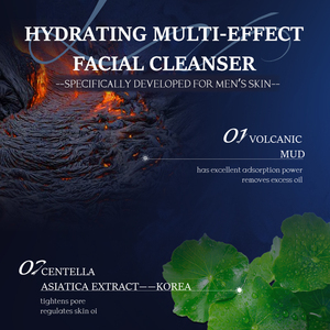 KORMESIC 100g BPOM Aprobado para hombres Lavado DE CARA Orgánico Vegano Hierbas Volcánicas Barro Limpiador facial Hidratante Crema para el acné Suministro OEM - Product Image 4