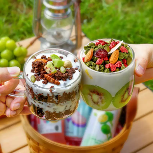 Cereal <span class=keywords><strong>de</strong></span> Avena Seca con Matcha y Fresa Shengyangshan para Adultos - Reemplazo <span class=keywords><strong>de</strong></span> Comida Saludable Listo para Comer - Product Image 2