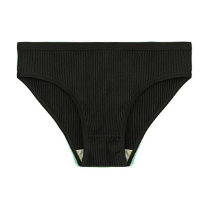 Slip da Donna in Cotone Tinta Unita a Vita Media, Invisibili, in Maglia, Taglie XS/S/M/L/<span class=keywords><strong>XL</strong></span> - Product Image 5