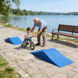 Piste de skate modulaire en vente chaude, piste de skate pour skatepark - Matériel PP, sûr, antidérapant, durable, portable, robuste - Product Image 1