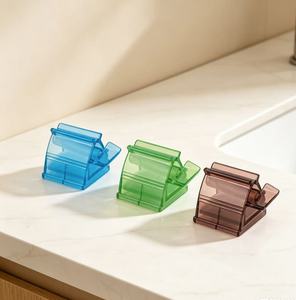 Exprimidor de Pasta Dental Giratorio Transparente, Exprimidor de Pasta Dental y Limpiador Facial Creativo y Simple, Exprimidor de Pasta Dental para Niños - Product Image 2