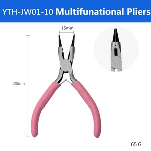 Yth Kim Phẳng Màu Hồng Mũi Dài Mũi Cắt Đồ Trang Sức Công Cụ Trang Sức Làm Kìm Đồ Trang Sức Kìm Tự Làm Kìm - Product Image 5