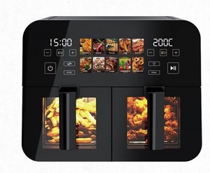 Wholesale New Top and <b>Pot</b> Visible 10L Digital Double Dual Air Fryer With 2400W High Power for Large Family Cooking 1. 360. Rapid - Product Image 6