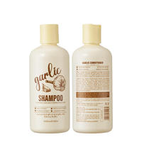 Ensemble Shampooing et Après-Shampooing au Lait d'Ail Noir Naturel - Hydratant, Nourrissant, Anti-Chute pour la Croissance Capillaire - Vente en Gros