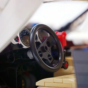 ตัวต่อ <span class=keywords><strong>KBOX</strong></span> 10547 MOC รถสปอร์ตสีขาวสุดเท่ ชุดตัวต่อประกอบ ของเล่นเสริมพัฒนาการ ของขวัญคริสต์มาสสำหรับเด็ก - Product Image 6