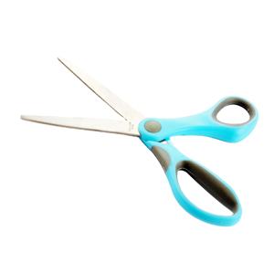 مقص مكتبي 8 بوصات بشفرة من الفولاذ المقاوم للصدأ ومقبض مريح متعدد الأغراض للقطع طراز SC3180 - Product Image 2