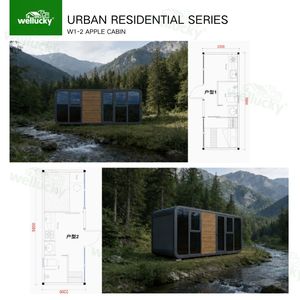 <span class=keywords><strong>Casa</strong></span> Capsula Apple Portatile Modulare Prefabbricata Moderna Smart per Ufficio, Abitazione, Resort, Hotel, Campeggio - Disponibile nel Mercato Globale - Product Image 2