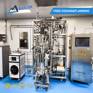 ถังหมักสแตนเลสขนาด 50 ลิตร พร้อมระบบ PLC และราคาสำหรับเครื่องปฏิกรณ์เคมีสีธรรมชาติคุณภาพสูง รุ่น Monascus Red Pigment Bioreactor - Product Image 1