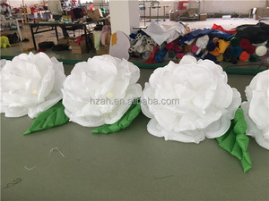 Cadena inflable blanca de la <span class=keywords><strong>rosa</strong></span> para la decoración de la boda - Product Image 2