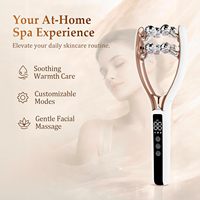 Masseur facial avec rouleau 3D, outil de drainage lymphatique pour le visage, les bras, les jambes et le cou, lifting du visage, réducteur de double menton
