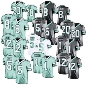 2025 Draft Pick bundar pertama 1 NYJ Team Ahmad Sauce untuk Gardner Garrett untuk Wilson Aaron untuk Rodgers stiered Football Jerseys - Product Image 1
