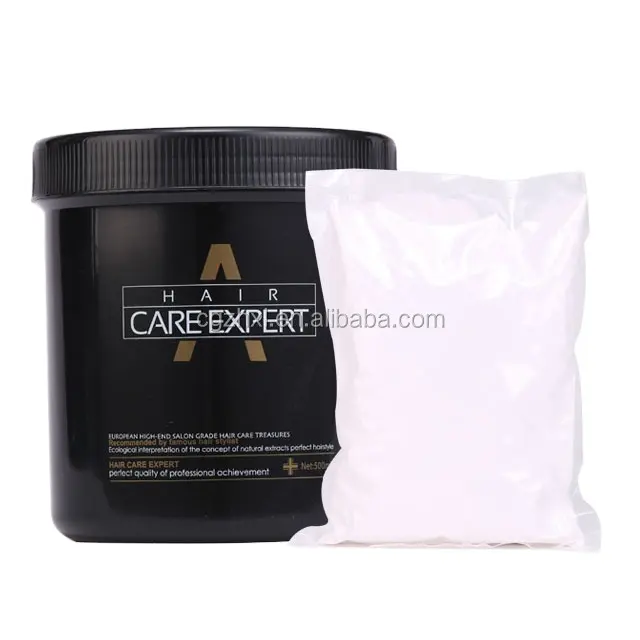 HXL-polvo decolorante para el cabello, polvo decolorante de Color fácil, sin polvo, 500g