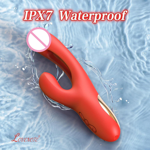 Vibratore Coniglio 3 in 1 a Vibrazione ad Alta Frequenza per <span class=keywords><strong>Masturbazione</strong></span> con Suzione del Clitoride Vagina e Punto G Giocattoli Sessuali per <span class=keywords><strong>Donne</strong></span> - Product Image 6