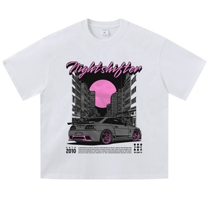 Camisetas Estampadas para Hombre, Camisetas de Algodón de Manga Corta con Estampado Personalizado, Camisetas con Gráficos, Venta al por Mayor, Fabricante OEM, Suministro de Fábrica - Product Image 4