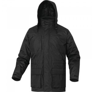 DELTA PLUS - ISOL2NOGT Parka noire en polyester pongé enduit PVC-VESTES DE TRAVAIL EAN 3295249249397 - Product Image 2