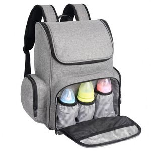 Free sample Changing pad and large capacity mommy bag <b>Backpack</b> with Multiple Uses for Traveling with Diapers - Product Image 5