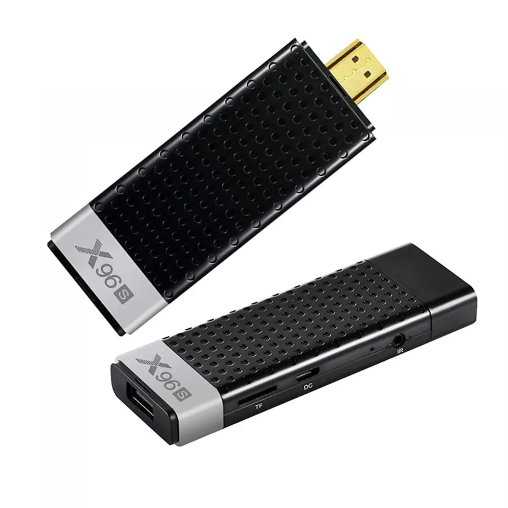 W & F Amlogic S905Y2 Quad Core X96S 2 + 16g con 2.4G WIFI 4 + 32g con 2.4G + 5.8G android 8.1 OS X96S android tv stick