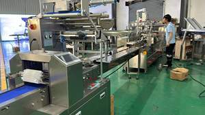 Hochwertige Sandwich maschine Zweifarbige einfarbige weiche harte Keks keks Gefüllte Marmeladen creme Schokolade mit Verpackungs maschine - Product Image 3