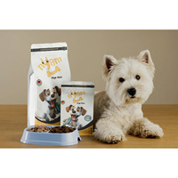 Emballage en plastique personnalisable de qualité alimentaire Sac de nourriture flexible à fermeture éclair pour chats et chiens avec fond plat de 10kg 20kg 50kg pour chiens et chats