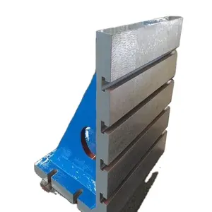 Customized 90 Degree T-slot Bent Plate Cast Iron Angle Plate