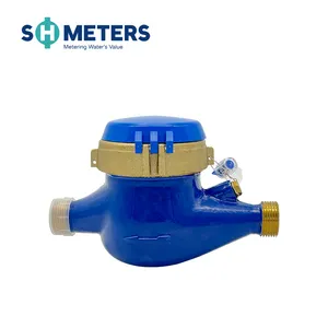 15MM-50MM Brass Dry Dial Multi Jet Mechanical Water Flow Meter