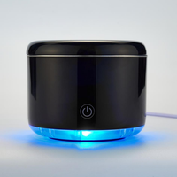 Nettoyeur ultrasonique électrique mini portable certifié CE 130 ml pour usage domestique, nettoyeur de gouttières, de bijoux et d'aligneurs dentaires OEM