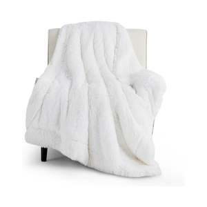 Manta de felpa mullida de microfibra de punto para el hogar, oficina, coche, habitación, al por mayor, personalizada, 40mm de largo, estilo coreano - Product Image 4