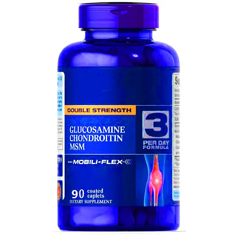 Supplément de soutien articulaire au Turmeric, étiquettes privées de Glucosamine chondroïtine Capsules de collagène MSM
