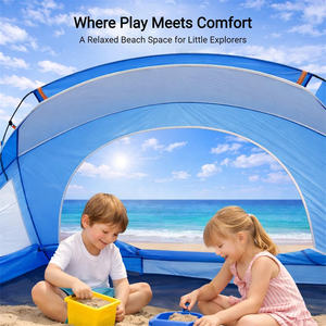 Sombrilla Portátil para Viajes, Paseos por <span class=keywords><strong>la</strong></span> Costa, Picnic, Vacaciones, Playa, Pesca, Fin de Semana, <span class=keywords><strong>Camping</strong></span>, Senderismo - Product Image 5