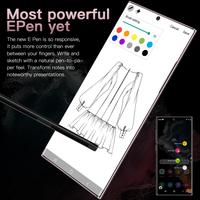 Nouveau téléphone mobile Note 30 version globale double SIM Deca Core LTE, 8 Go + 256 Go de stockage extensible, écran Full Screen 6,8'', 4G 5G