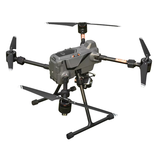4 Axis Waterproof Inspection Drone with Dual 8k Camera 15km Transmission GPS Target Detection  Tracking ADS-B UAV