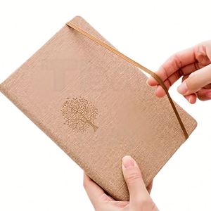Academic <b>Diary</b> A5 A6 B5 Dotted Grid 2024 2025 Elastic Band Hardcover Journal Notebook Planner - Product Image 1