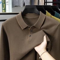 Pulls épais Fufei pour hommes, color-block, pour hommes d'âge mûr, automne/hiver, décontracté chic, tricot à manches longues, base de collection
